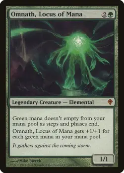MTG - Omnath, Locus of Mana - Worldwake - Magic the Gathering - Image 1