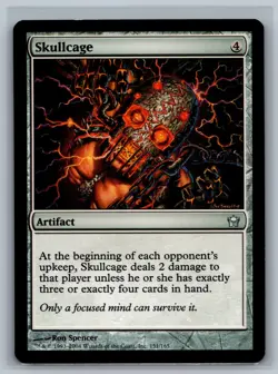 Magic The Gathering Fifth Dawn Skullcage #151/165 MTG TCG CCG - Image 1