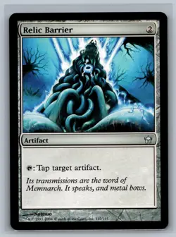 Magic The Gathering Fifth Dawn Relic Barrier #147/165 MTG TCG CCG - Image 1