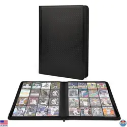1000+ Pocket Trading Card Binder - 16-Pocket Ringless Album for TCG, MTG, Sports - Image 1
