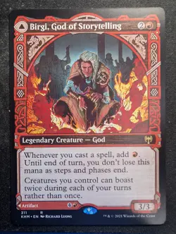 Birgi, God of Storytelling - Showcase - Kaldheim (MTG) - Image 1