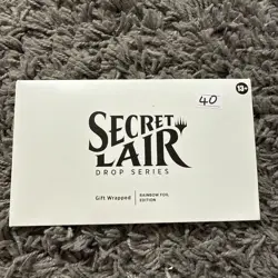 Magic The Gathering - MTG Secret Lair - GIFT WRAPPED - RAINBOW FOIL EDITION - Image 1