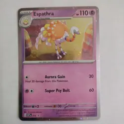 Pokemon Scarlet & Violet Espathra 010 BLACK STAR PROMO - Same Day Shipping! - Image 1