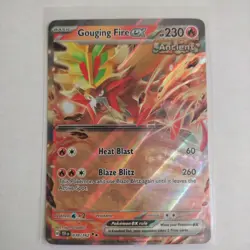 Pokemon TCG - Gouging Fire EX 38/162 - Temporal Forces 2024 - Image 1
