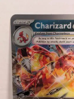 Charizard ex 054/091 Box Exclusive Promo Pokemon Jumbo Lenticular - Image 2
