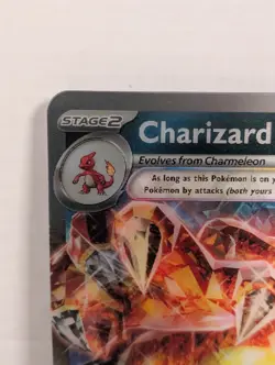 Charizard ex 054/091 Box Exclusive Promo Pokemon Jumbo Lenticular - Image 2