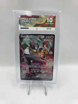 ACE 10 PERFECT Urshifu V - Brilliant Stars Pokemon TG18/TG30 - NOT PSA - Image 1