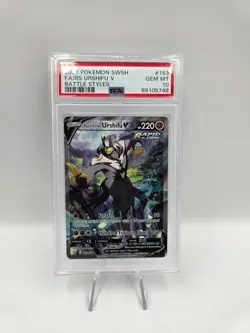 Battle Styles - Rapid Strike Urshifu V 153/163 Pokemon Alt Art - PSA 10 - Image 1
