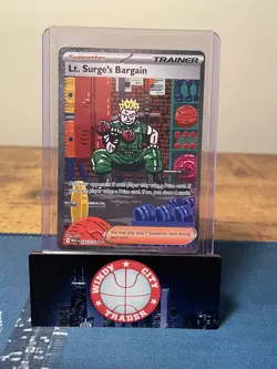 Lt. Surge's Bargain - 185/132 - ME01: Mega Evolution- Pokemon - Image 1