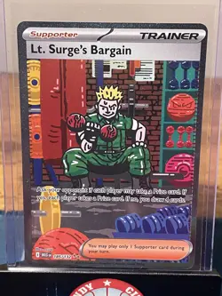 Lt. Surge's Bargain - 185/132 - ME01: Mega Evolution- Pokemon - Image 2