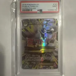 2016 Pokemon XY Fates Collide M Altaria EX #121/124 Full Art PSA 9 - Image 1