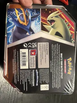 Pokemon TCG Tyranitar V Strikers Tin 5 Booster Packs Factory Sealed English 820650809552 - Image 2