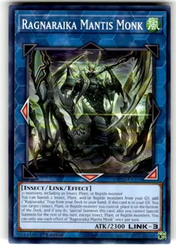 Yugioh - Ragnaraika Mantis Monk - MP25-EN355 - Common - NM/M - Image 1