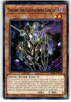 Yugioh - Tricorn the Cacophonous Concert - MP25-EN331 - Common - NM/M - Image 1