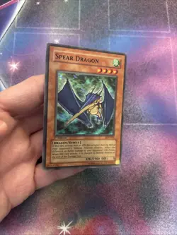 (60) Yugioh Spear Dragon LOD-035 Super Rare 1st Ed LP - Image 3