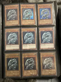 Yugioh card lot - binder plus more. Blue eyes, dark magician - Image 1