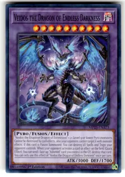 Yugioh - Veidos the Dragon of Endless Darkness - MP25-EN373 - Common - NM/M - Image 1