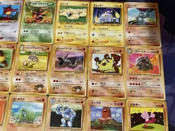 Vintage Pokemon Card Lot Japanese Pocket Monsters 1999/2000 WOTC LP/MP/HP - Image 4