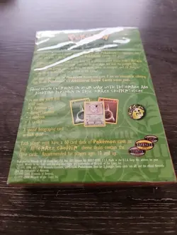 SEALED Pokemon Card Base Set 2, Grass Chopper Theme Deck WOTC 1999-2000 - Image 5