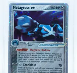 PSA 8 METAGROSS EX 95/108 Ultra Rare Holo Ex Power Keepers 2007 - Pokemon Card - Image 2