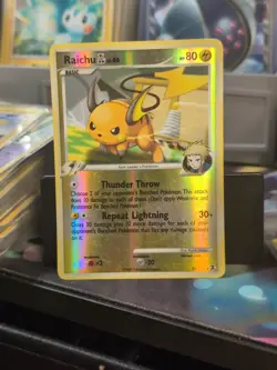 [LP] Raichu GL Reverse Holo Rare 31/111 Rising Rivals Pokemon Card - Image 1