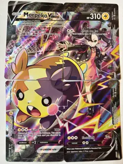Morpeko V-Union Set of 4 SWSH290 SWSH: Sword & Shield Promo Cards - Image 1