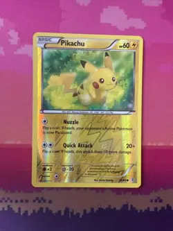 Pokemon Card Pikachu Generations Reverse Holo 26/83 Near Mint - Image 1