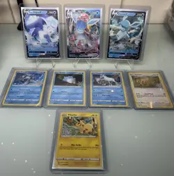 Pokemon 2023 Holiday Calendar Complete Promo Cards Set - Stamped Glaceon - Image 3
