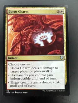 Boros Charm Phyrexia: All Will Be One Commander M/Nm Condition MTG Magic - Image 1
