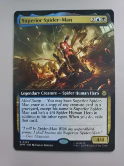 MTG Superior Spider-Man Marvel's Spider-Man Extended Art Rare - Image 1