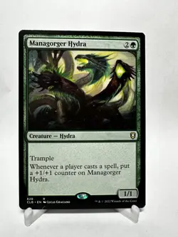 MTG - MANAGORGER HYDRA - Battle for Baldur's Gate (R) - Image 1