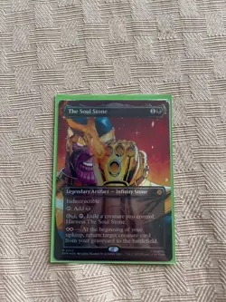 The Soul Stone (Borderless) Marvel's Spider-Man Foil - Image 1