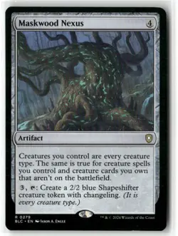 Maskwood Nexus Commander: Bloomburrow Regular - Image 1