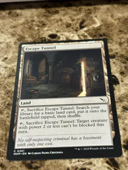 ESCAPE TUNNEL Magic MTG Murders at Karlov Manor - Image 1