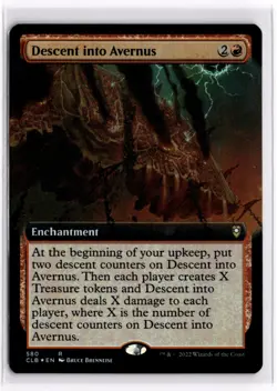 Foil | Descent into Avernus | [CLB] LP x1 MTG Magic: the Gathering - Image 1