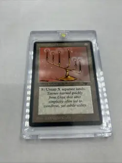 Magic MTG Antiquities Candelabra of Tawnos MP - Image 1