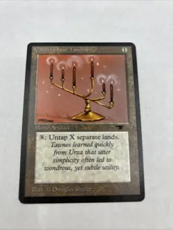 Magic MTG Antiquities Candelabra of Tawnos MP - Image 2