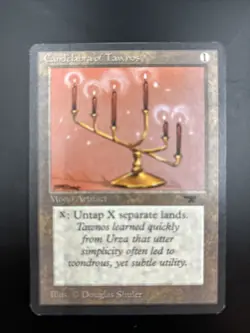 Magic MTG Antiquities Candelabra of Tawnos MP - Image 4