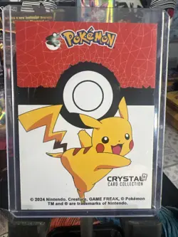 Sandshrew #27 - Cracked Ice Holo - Crystal Collection 2024 - Pokemon Card - Image 2