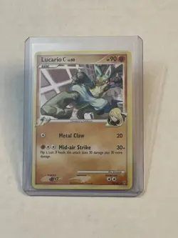 Pokemon TCG Lucario C 31/147 Supreme Victors Non-Holo Rare 2009 LOOK!! - Image 1