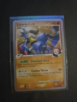 Pokemon Card - Lucario LV.32 - 8/111 - 2009 - World Championship 2010 - Image 1