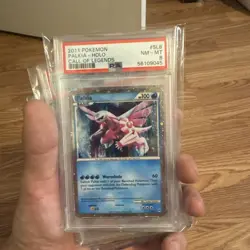 Pokemon PSA 8 Palkia SL8 Heartgold & SoulSilver Call of Legends Holo Rare Mint - Image 1
