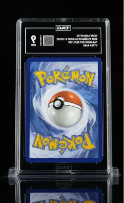 TAG 9 Iron Valiant EX 261/182 Hyper Rare Paradox Rift Pokemon 2023 Gold - Image 3