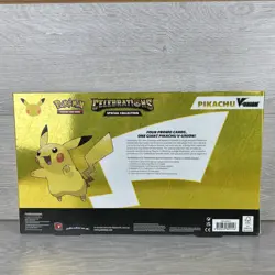 Pokemon TCG Celebrations 25th Anniversary Pikachu V UNION Collection Box Sealed! - Image 2