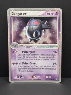 Gengar ex 108/112 Firered & Leafgreen Holo Ultra Rare Pokemon TCG Nintendo MP - Image 1