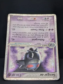 Gengar ex 108/112 Firered & Leafgreen Holo Ultra Rare Pokemon TCG Nintendo MP - Image 4