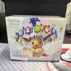 SEALED Prismatic Evolutions Elite Trainer Box ETB | 9 Packs + Promo | Pokemon - Image 1