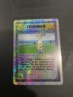 Pokemon Breeder 102/110 Reverse Holo - Legendary Collection - LP - Image 1