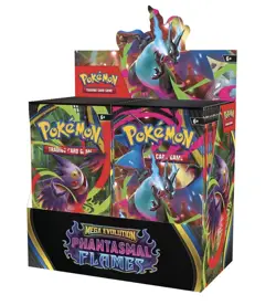 PRESALE Pokemon: Mega Evolution Phantasmal Flames Booster Display Box (36 Packs) - Image 1