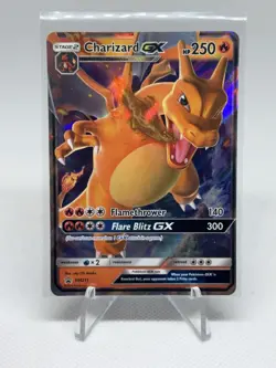 Pokemon TCG Charizard GX SM Black Star Promo SM211 Holo Promo - Image 1
